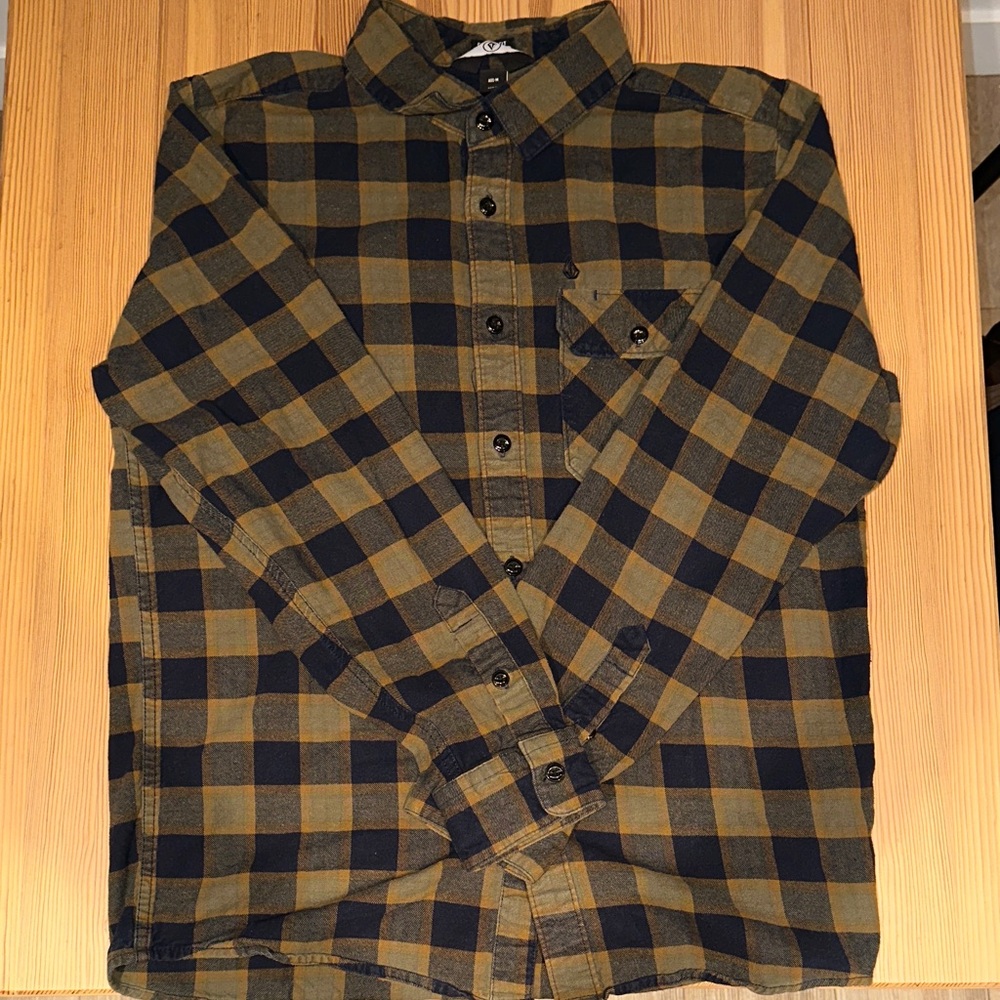 Volcom Flannel Bottom Down Shirt